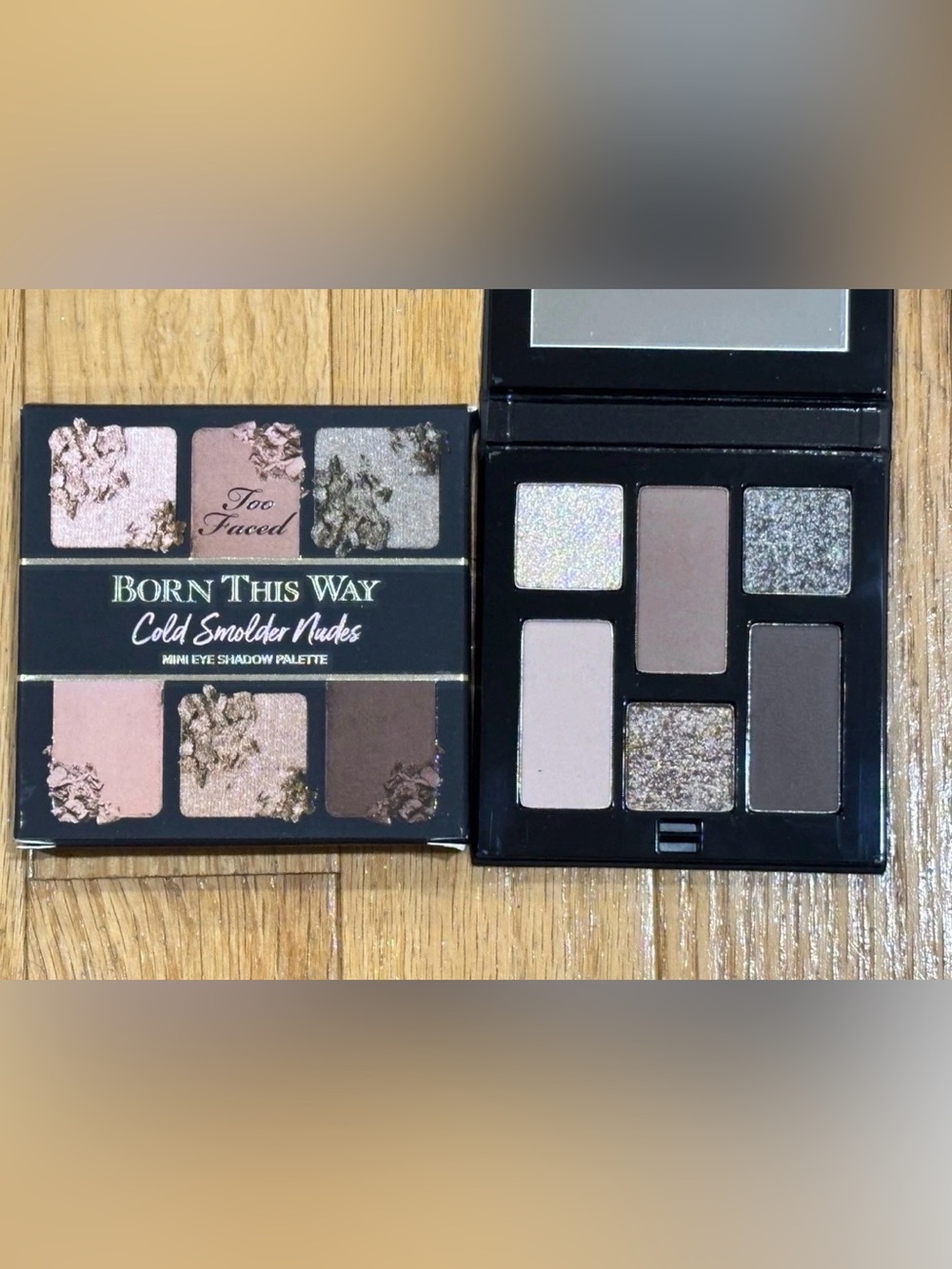 Too Faced Cold Smolder Nudes 8 Color Eye Shadow Eyeshadow Palette NIB